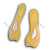 prima стельки для модельной обуви  (orto)
